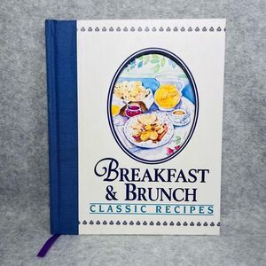 Breakfast and Brunch Classic Recipes Cookbook‎ Hardcover By Louis Weber Vintage